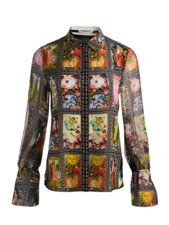 WAN SILK BLOUSE