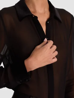 WILLA COMBO BLOUSE