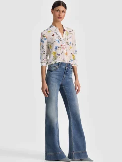 WILLA SILK BLOUSE
