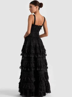 ZENA LACE MAXI DRESS